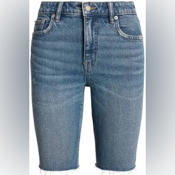 Lauren Ralph Lauren Women's Cutoff Denim Shorts - Picture 3 of 11